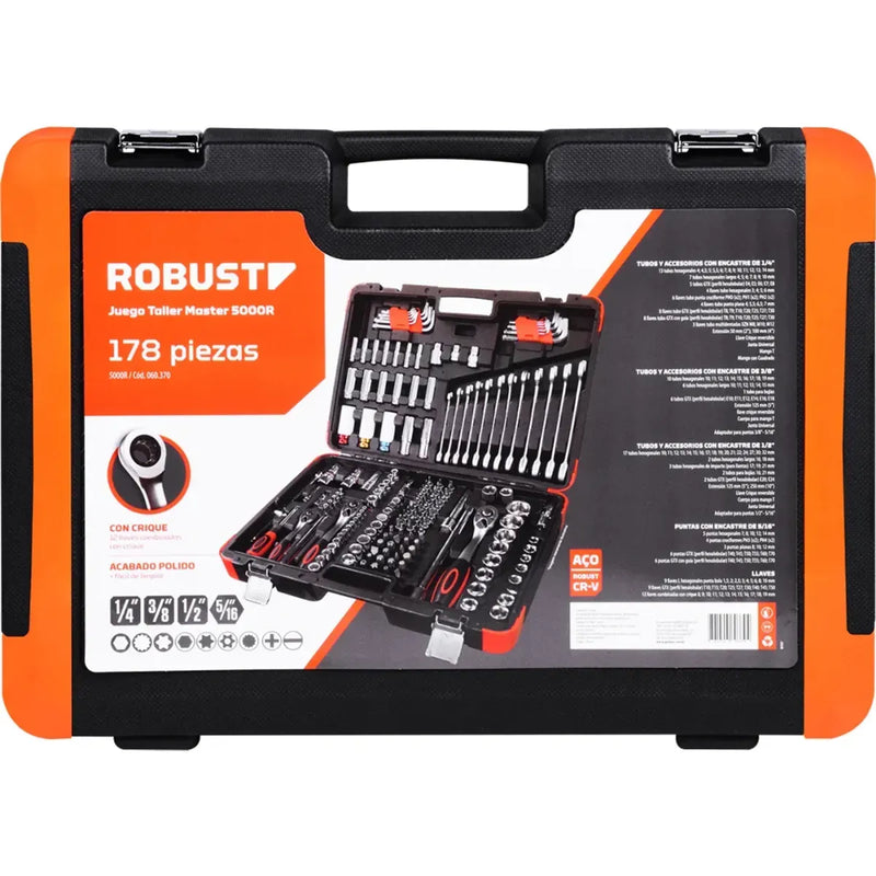 DeWalt Atornillador con Dos Baterías + Regalo: Un Kit de 178 Herramientas ROBUST [¡SÓLO QUEDAN 13 UNIDADES!]