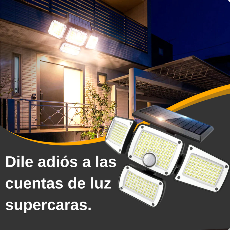 Reflector LED Solar EcoLight - Liquidación De Inventario Solo Hoy.