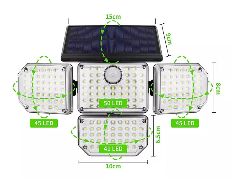 Reflector LED Solar EcoLight - Liquidación De Inventario Solo Hoy.