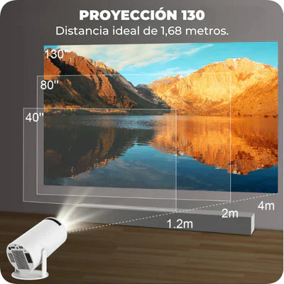 Proyector Portátil 4K HY300® / BONO EXCLUSIVO....