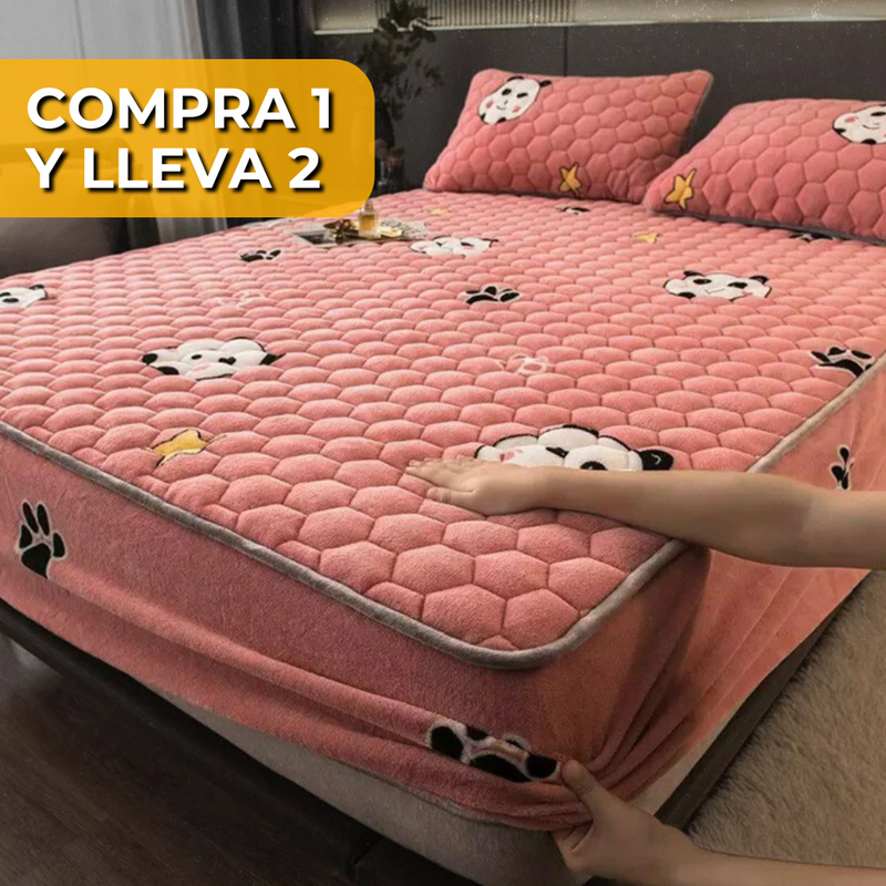 [COMPRA 1 Y LLEVA 4] Conjunto Comfort Sleep (¡Siéntete como en un hotel de 5 estrellas!) + REGALO: 2 fundas de almohada